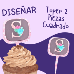 Toper Cuadrado en dos piezas