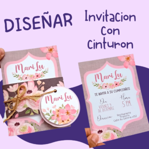 Invitación con Cinturon