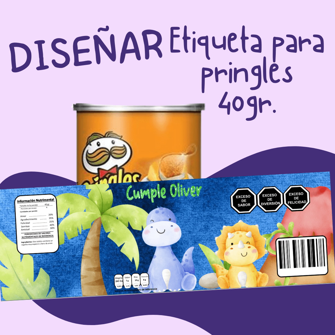 Etiqueta Pringles 40 Gr 