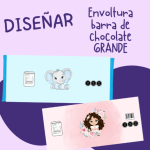 Envoltura para chocolate Grande 40 gr