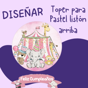 Toper para Pastel Liston arriba