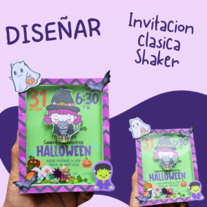 Invitación clasica tipo Shaker
