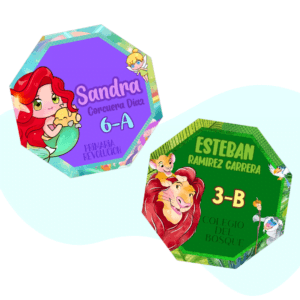 Etiqueta Octagono