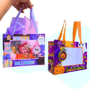 Bolsita Boutique Mediana base Amplia con ventana