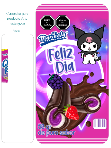 Chocoroll morado