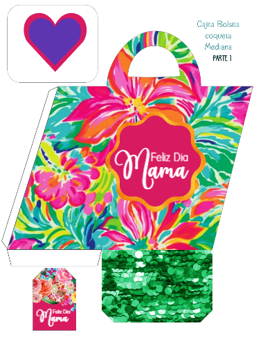 Enlace Bolsita floral col