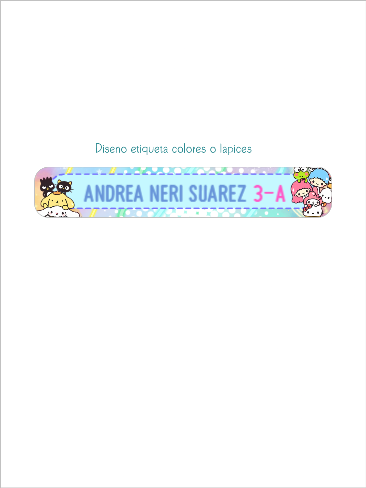 Eti Colores Sanrio
