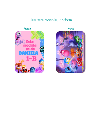 Tag mochila intensamente