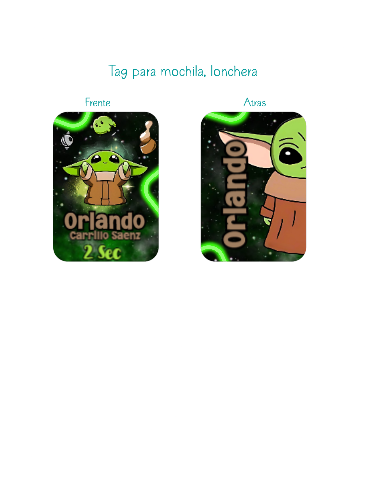 Identificador Baby Joda