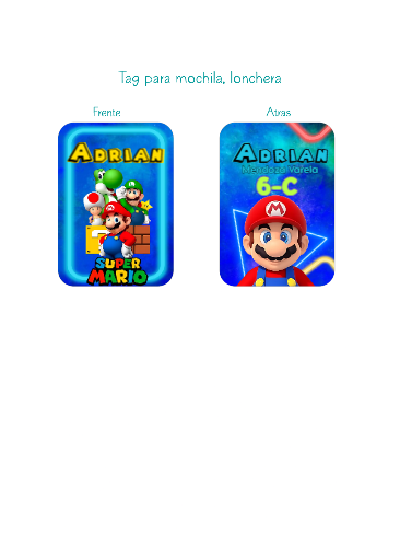 Identificador Mario