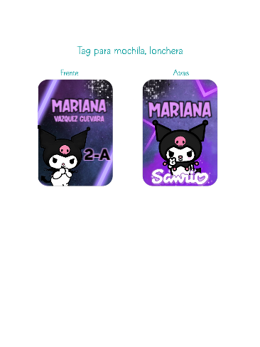 Identificador Kuromi