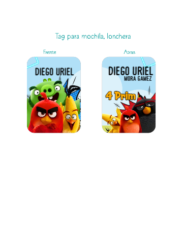 Identi Angry Birds