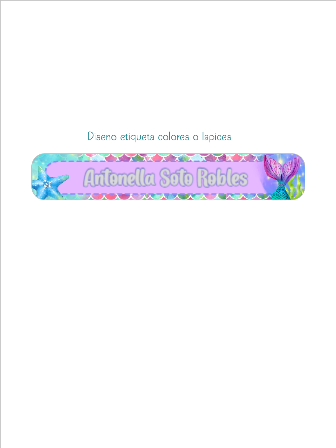 Colores cola de Sirena