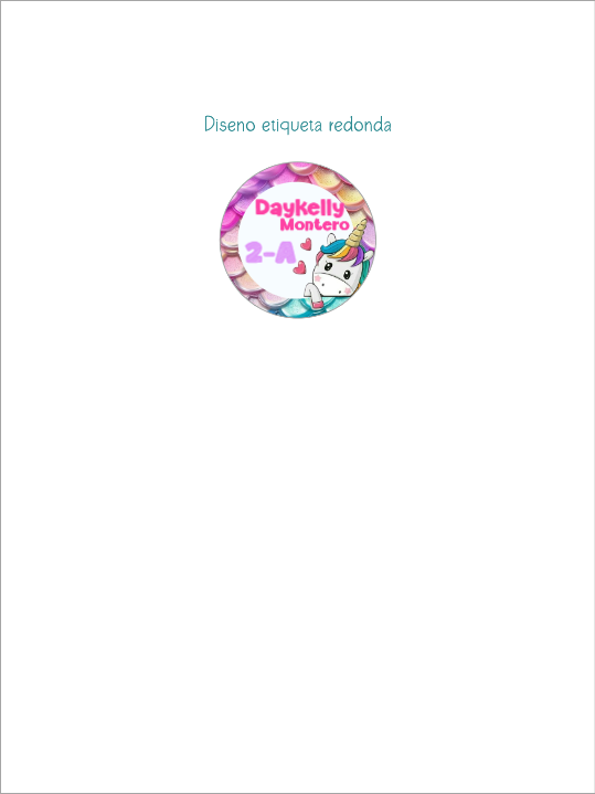 Etiquetas escolares