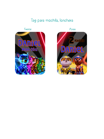 Identificador Paw Patroll