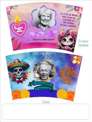 Diseño veladora