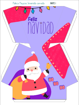 Paleta payaso Navidad