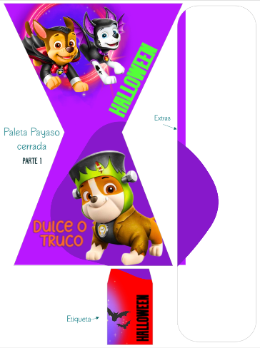 Paw Patroll Halloween pal
