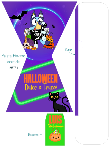 Paleta Payaso Bluey