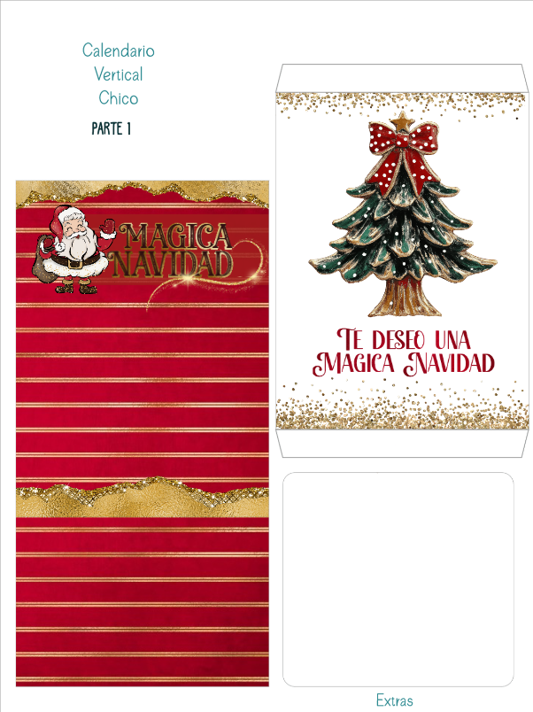 Calendario santa 2025
