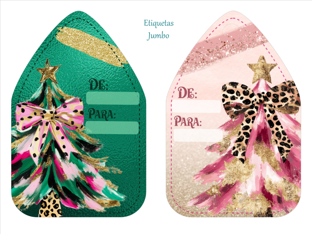 etiquetas Jumbo Navidad