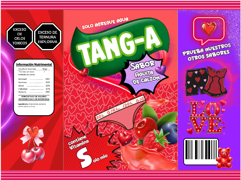 Tang-a Frutos rojos