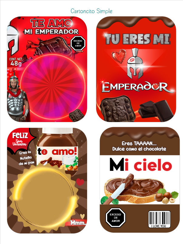 Cartoncito San Valentin