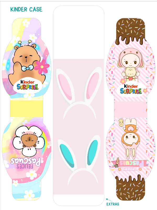 Kinder case Capibara y So