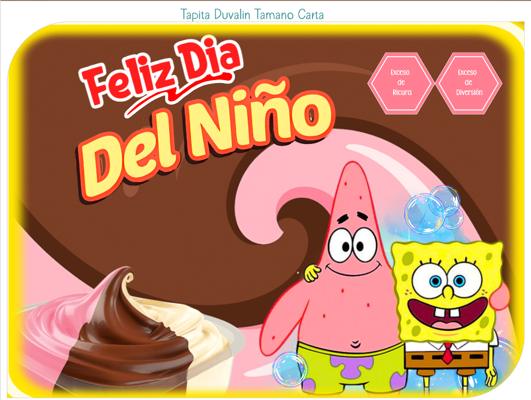 Duvalin Bobo Esponja