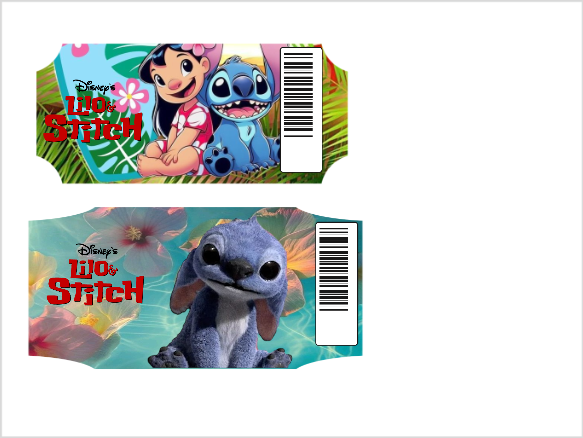 boletos cine stitch