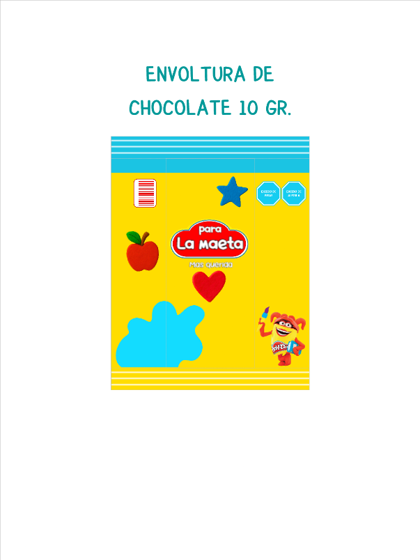 Chocolate Play doh Azul