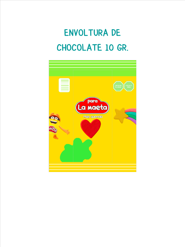 Chocolate Play-doh verde
