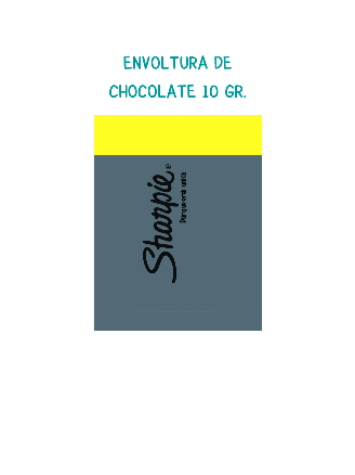 chocolates sharpie