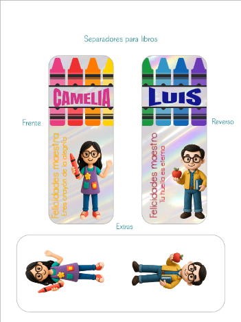 Separador libro teacher