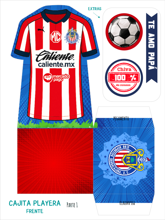Playerita Chivas papá