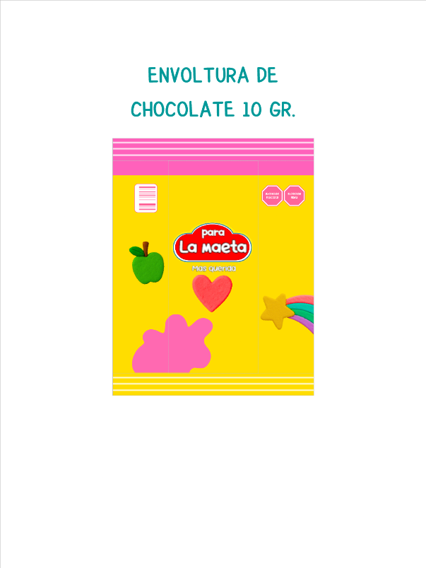 Chocolate Play doh rosa
