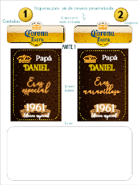 ETIQUETAS SIX PAPÁ