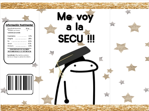 Bolsita chip graduación