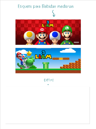 bebidas mario