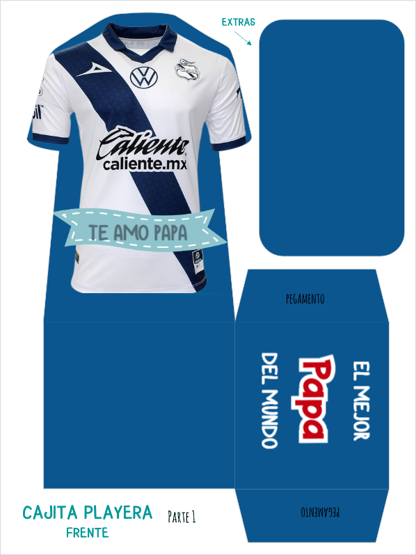 Cajita Playera Puebla