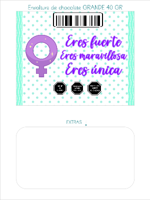 Chocolate día de la mujer